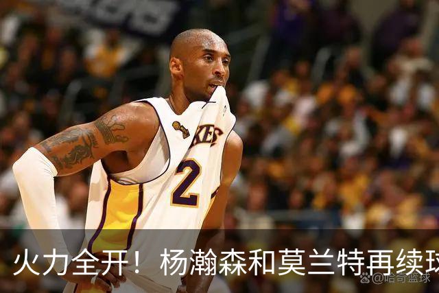 火力全开！杨瀚森和莫兰特再续球场传奇